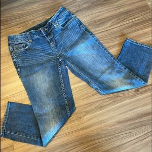 Simply Vera Vera Wang Crop Jeans - 6